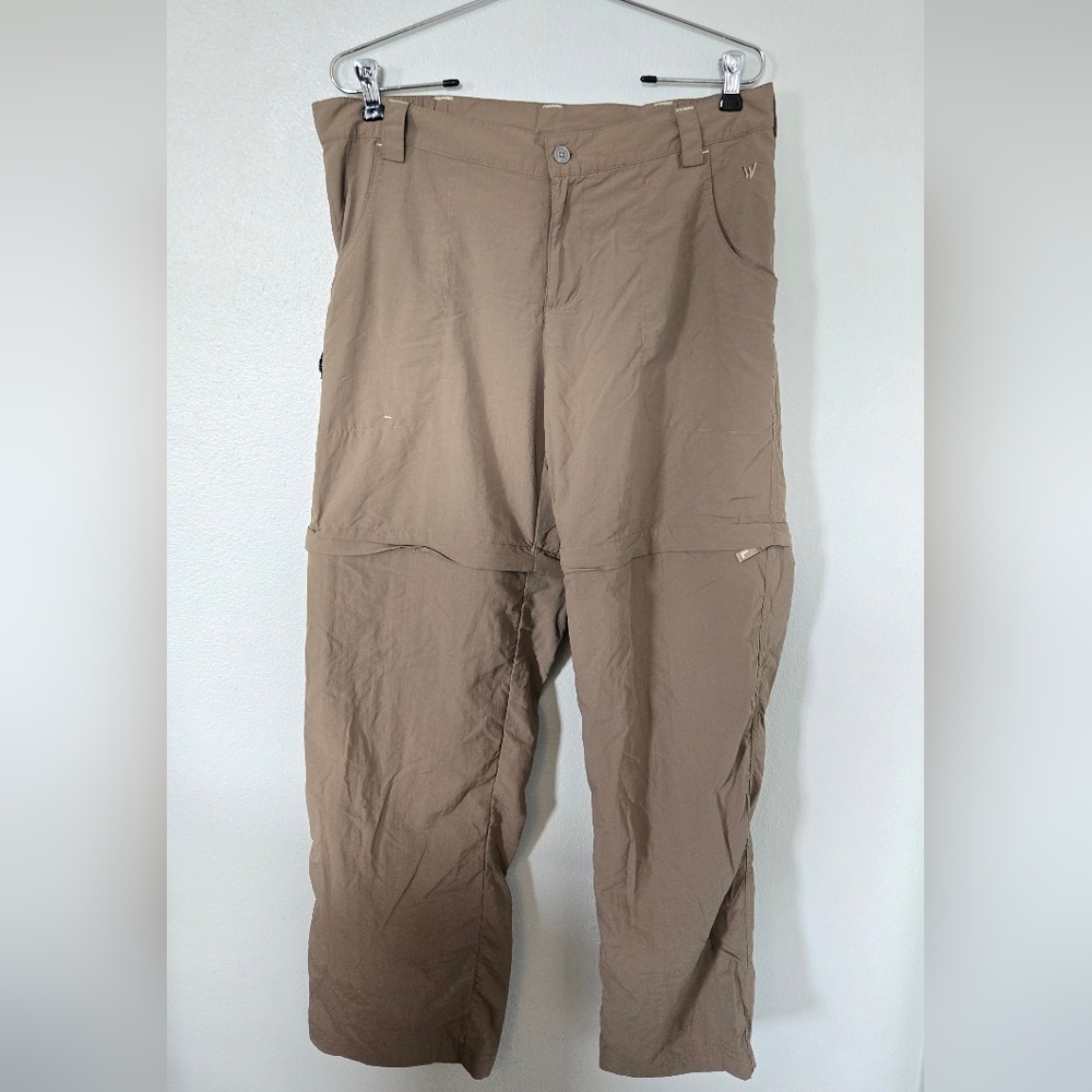 White Sierra | Khaki Hiking Pants Size Large